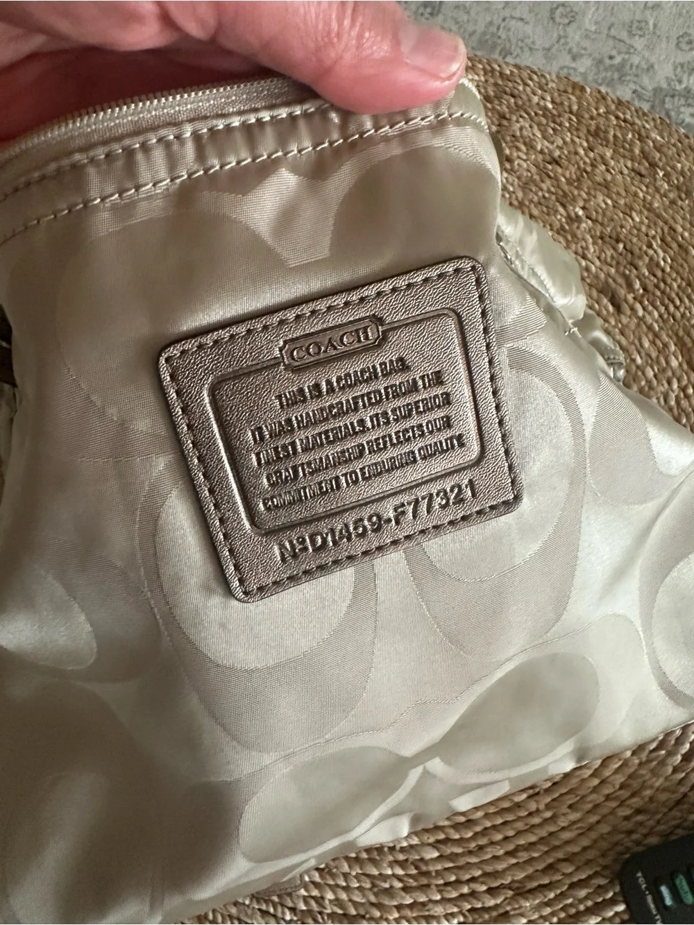 Coach tote bag